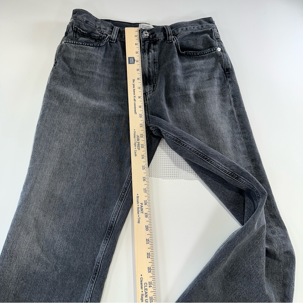 Citizens of Humanity Straight Leg Crop Jeans Daphne Size 29 - Picture 13 of 14